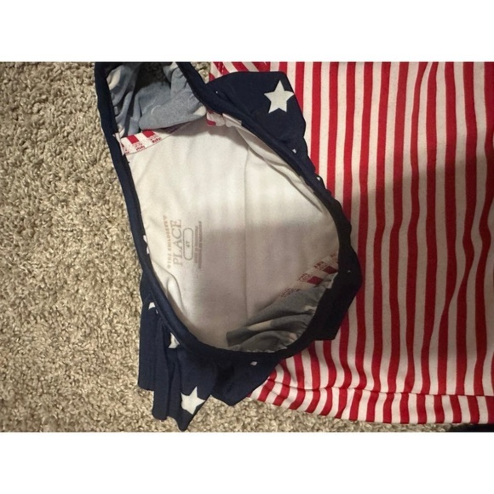 Girls patriotic Bathing suit‎ Lot, 4T&5T. Americana Holiday - Picture 4 of 7